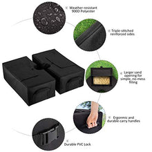 Ombrellone Sacca Base,Parasol Stand Base Heavy Duty Patio Staccabile Tenda Sandbags Outdoor Pieced-in A Sabbia per Ombrellone Sacchetto di Peso Display Pubblicitario Capannone di Fissaggio