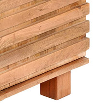 vidaXL Legno Massello di Mango Credenza Madia Mobile Armadietto Armadio Mobiletto Alto Portaoggetti Cassa Cassapanca Mobili 65x30x75 cm