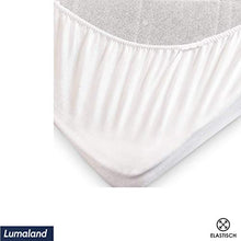 Lumaland Coprimaterasso in Microfibra Extra-Morbido Imbottito Copertura Materasso con Angoli Misura 140x200cm