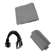FLAMEER Pezzi di Ricambio di Sedia Pieghevole di Terreno di Gioco Piscina Tessforest Tessuto 160x43 cm + Supporto Cuscino + Lacci 2M 1.35M - A