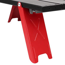 01 Tavolo da Campeggio Portatile, Tavolo da Spiaggia Portatile, Tavolo da Barbecue Leggero e Portatile per Barbecue all'aperto, Escursionismo e Pesca in Campeggio