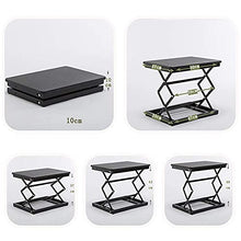 GaoF Tavolo per Laptop in Piedi, Supporto per banco da Lavoro per Tavolo elevabile per Computer Desktop, Display alternato Seduto