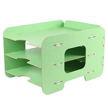 Schedario Classificatore Verticale Cartella del Desktop, Portariviste in Legno Scaffale per Cancelleria A più Piani, Forniture per Ufficio O Articoli per La Casa (Size : #19)
