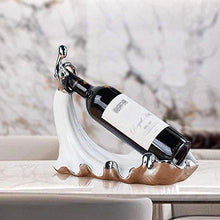 LZXMXR Scultura d'Arte, in Stile Europeo Wine Rack Ornamenti di Ceramica, Semplice Controsoffitto Decorazioni, Wine Rack, Creativo Piccola Scultura Mestieri.