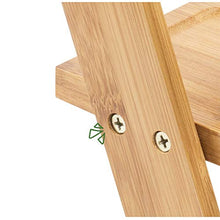 Supporto per Fiori in Legno massello a 3 Livelli, Supporto per Desktop di Piccole Dimensioni, Stand per Piante Multiple