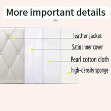 Testiera cuscini Cuscino da comodino personalizzato con grande schienale in tatami doppio, cuscino in morbida borsa in pelle semplice moderno sfoderabile e lavabile, misure e forme personalizzate