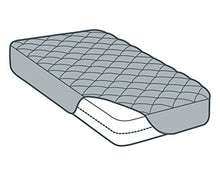 tural - Coprimaterasso Trapuntato Anti-Acari Reversibile - Coprimaterasso Imbottito. Singolo 80x190/200 cm - Proteggi Materasso Trapuntato