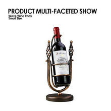 LHQ-HQ Wine Rack piccolo vino creativo altalena cremagliera mestieri europei scaffale vino del ferro di stile, Soggiorno Cucina casa di immagazzinaggio del ferro del basamento della mensola Sulla Tabe