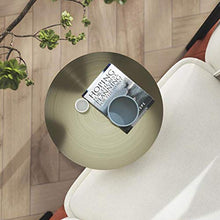 Jcnfa-Tavoli Tavolo Finale C, tavolino in Metallo in Acciaio Inox Spazzolato (Color : Gold, Size : 13.77 * 13.77 * 18.89in)