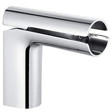 Sanlingo - Miscelatore monocomando cromato grande, design stile cascata