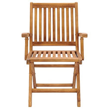 vidaXL Sedie da Giardino 2 pz con Cuscini Neri in Massello di Teak