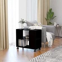vidaXL Tavolino Grigio 70x35x55 cm in Legno Multistrato