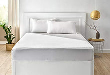Pikolin Home - Coprimaterasso in tessuto fasciato 100% cotone, 180 x 200 cm, Letto da 180 cm. Tutte le misure