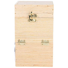STOBOK Di Legno Nido di Uccello 1Pc Cockatiel Incastramento Box Creativo Casa di Uccelli Uccello Casa per La Gabbia di Uccello Vivaio Casella di Allevamento| 20X12x12cm