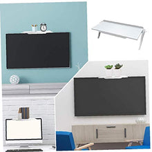 Schermo Top Shelf Schermo Regolabile Mensola Monte Computer Desktop Scaffale Tv Top Bagagli Staffa Bianco L Cassetti