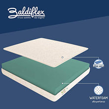 Baldiflex Materasso Singolo Easy Aloe Altezza 18 cm 80 x 190 cm - Rivestimento Aloe Vera Proprieta' Naturali