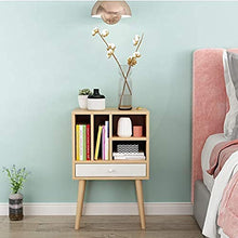 Comodino JT a base di legno, pratico, può sopportare camere da letto, studio e così via. durevole (colore : C)