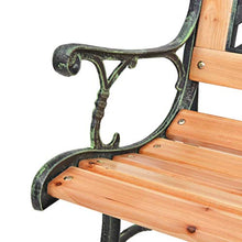 OUSEE Panchina da Giardino 122 cm in Legno