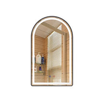 Bathroom Specchio, LED Parete Specchi Make Up Specchi con Anti-Fog Funzione, Oscurabile Tocco Switch, 3 Colori Toni, Bagno Camera da Letto Ingresso Decorativo