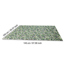 Fdit Telo Multifunzionale Tarp Protezione UV Impermeabile Tenda da Sole a Vela per Esterno Extra Resistente (100 x 145 cm)