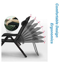 Sywlwxkq Sedia Relax da Ufficio con Balcone Lettini da Giardino reclinabili Extra Larghi e poltrone reclinabili in Magazzino | Sedie a Sdraio in Metallo per impieghi gravosi Reclinabili per