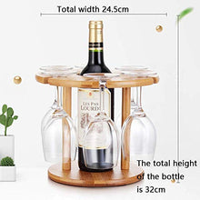 PWZ Pratica Semplicità Domestica in Legno Pratica Semplicità Domestica, Armadio per Vino in Legno Di Bambù Armadio per Vino Creative Simplicity, 6 Cestelli