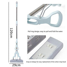 SSAYY Spray Mop Ugello in Microfibra Spugna per Pavimenti Mop Colla per Cotone Torsione Il Mop per Acqua Spray Ruotato Piatto Auto-Spremitura Senza Lavaggio A Mano