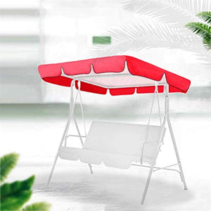 Camisin, baldacchino a baldacchino impermeabile e UV, adatto per 3 sedie a dondolo, tenda da giardino, terrazza