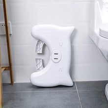 zaizai Poggiapiedi Pieghevole per WC, Sgabello da Toilette salvadanaio dei Cartoni Animati, poggiapiedi per Servizi igienici e ausili di Sicurezza con Scatola per aromaterapia sostituibile