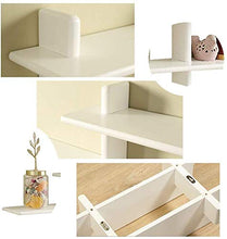RCLD Un Governo del divisorio Parete attrezzata Bagno Libreria specifico Riferimento Taglie Hlr-mensola a Muro Eccellente Materiale Creativo Chiaro Struttura di Legno, Materiale Legno: pioppo