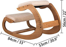 Sedia per La Casa, Tecnologia Ergonomica Sedia in Ginocchio, Sedia da Ufficio, Sedia Comoda con Postura Corretta, Sedia A Postura Pieghevole