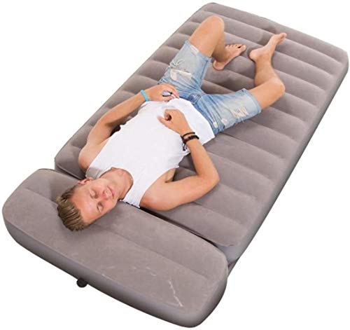 Lettino da viaggio Lettino da viaggio gonfiabile letto con il cuscino d'aria materasso matrimoniale individuale aria for uso domestico Bed addensare esterna portatile con pompa manuale 6-3