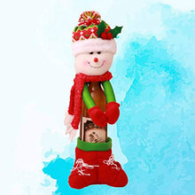 Amosfun Natale Bottiglia di Vino Copertura Pupazzo di Neve Bambola Sacchetti di Champagne Maglione di Bottiglia di Vino di Natale per Le Decorazioni della tavola Festa di Natale