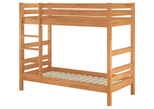Erst-Holz Solido Letto a Castello 90x200 in Faggio Anche per Adulti con doghe rigide 60.17-09