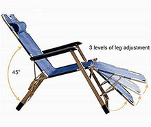 Lettini prendisole Reclinabili, Lettino da giardino reclinabile pieghevole 178 cm Lettino da ufficio per pausa pranzo con testiera rimovibile Lettino prendisole portatile da spiaggia Balcone Schienale