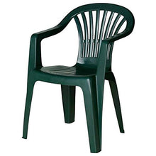 MAURY'S Set Sedie da Giardino Kona in Polipropilene Colore Verde 55 X 53 X 82 Cm (6)