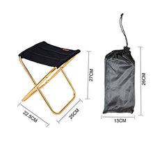 XiuXiu - Sgabello Pieghevole da Esterno, Portatile, da Campeggio, per Adulti Stools