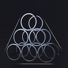 LHQ-HQ Vino del Metallo cremagliera, Supporto controsoffitto Wine Stand Stack 6 Bottiglie, Risparmio di Spazio, Rack Free Standing di immagazzinaggio del Vino da gabinetto di casa Décor-Black