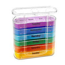 28 Scomparti Portapillole Portapillole Portapillole per dispenser di plastica per medicinali Contenitore per pillole da viaggio