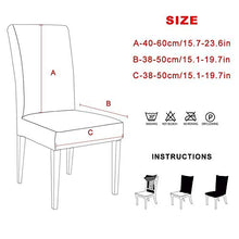 1/2/4 / 6Pcs Set di Fodere per Sedia per Sedia da Pranzo, Fodere per Sedie Elasticizzate in Spandex Tinta Unita, per Sala da Pranzo Hotel per Banchetti di Nozze (Grigio Chiaro, 1Pz) A