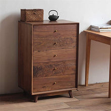 Allibuy Cassettiera Nordic Solido Legno cassettiera Governo di immagazzinaggio Piccolo Appartamento Composto da Soggiorno Mobili Camera da Letto Petto per Corridoio Soggiorno