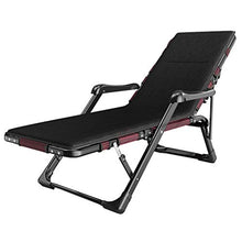 SHUAIIJUAN Sedia per il tempo libero domestico Folding Prato Lounge Chairs il tempo libero all'aperto Sdraio Reclining reclinabili Sedie for Beach Camping Garden con l'ammortizzatore Patio Piscina Com