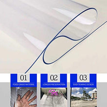 Panno Impermeabile Resistente all'Acqua Trasparente Resistente, Addensare Rivestimenti per Pavimenti in PVC per Tende da Campeggio per Tende da Campeggio, Pesca, Giardinaggio, 600g / ㎡