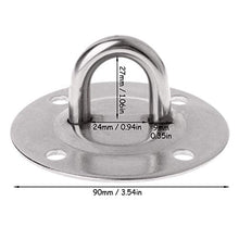 DriSubt - Gancio da soffitto per sedia a dondolo in acciaio inox, per appendere la sedia a dondolo e dondolo, per dondolo o per dondolo