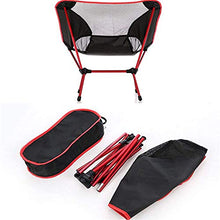 JUNC. Ultra Camping Fishing Moon Sedia Sedie Pieghevole Compact Pieghevole Sedie Portatile per Outdoor Beach Fishing Escursionismo Picnic Viaggi Picnic Sgabello da Spiaggia Sedia da Campeggio