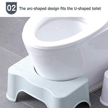 LTINN Poggiapiedi per WC, manufatto accovacciato, Sgabello accovacciato Domestico, Sgabello accovacciato ausiliario per Bambini, Stabile e Antiscivolo, buona capacità di carico