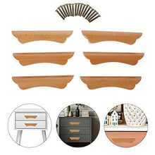 DOITOOL 18 PCS di Legno Non Finiti per Mobili Tira Manopola del Cassetto Armadi da Cucina Maniglie Cassetto Armadio Armadio Manopole Tira Maniglia