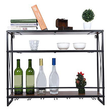 Emoshayoga Portabottiglie per Vino Scaffale per Vino Scaffale per Vino Design Semplice in Ferro per Uso Bar Domestico