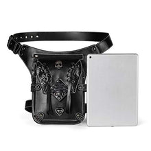 JOMSK Borsa a Tracolla Borsa a Tracolla della Borsa della Borsa della Gamba del Motociclo delle Donne della Borsa della Vita della tappa della Borsa della Vita del Pacchetto della Gamba del Motociclo