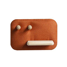 Floatable murali bagagli telaio, Scaffale Nordic Style panno morbido sofà solido separatore di legno Piastra bagagli Rack Hanger, e formati, e, 37X25CM WTZ012
